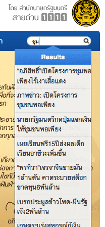 search ระบบ search ในเว็บไซท์มีไกด์ไลน์ให้