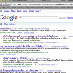 ผลการเซิร์ท พัชร ในขณะที่ gmail ยัง login account ผมอยู่