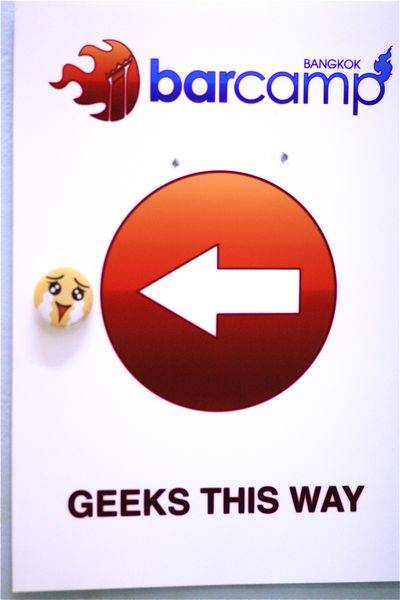 sss-barcamp-2 ซาบซึ้ง geek this way