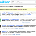 ผู้ใช้ twitter จำนวนมากเชิญชวนกันเปลี่ยนเขตเวลาใน setting