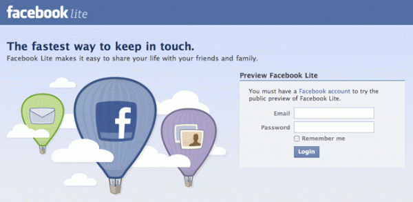 facebook-lite