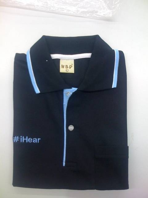 iHear-shirt เสื้อวงดนตรี Opensource #iHear ใครต้องการก็ถือรูปเดินไปสั่งที่ Jusco ได้ครับ 170 บาท