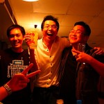 @boatnoy @pawoot คนกลาง และ @imenn ที่งาน FukDuk night out