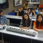 อบรมการใช้ Garageband น้องๆนิสิตจุฬาฯเป็นอาสาสมัครสอนเด็กตามโครงการต่างๆ