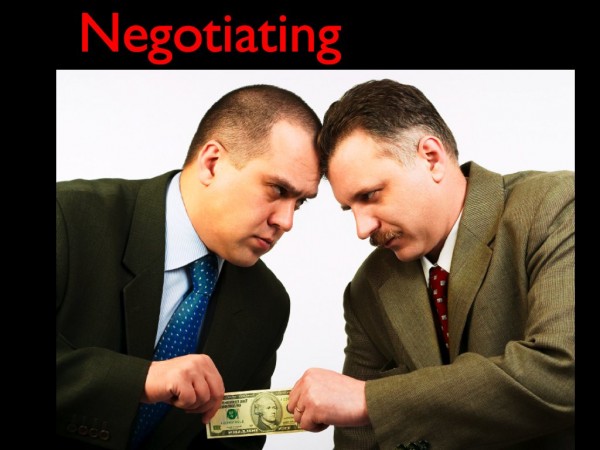 Negotiating.001 การเจรจานั้นเป็นทักษะที่เพิ่มขึ้นตามประสบการณ์