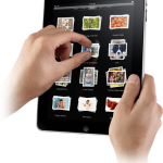 ipad-21 ระบบ Multi Touch ได้รับการปรับปรุงใหม่ทั้งหมดให้รับกับขนาดจอ