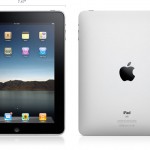 ipad-28 สูง 242.8 mm กว้าง 189.7 mm หนา 13.4 mm หนัก 0.68 กก