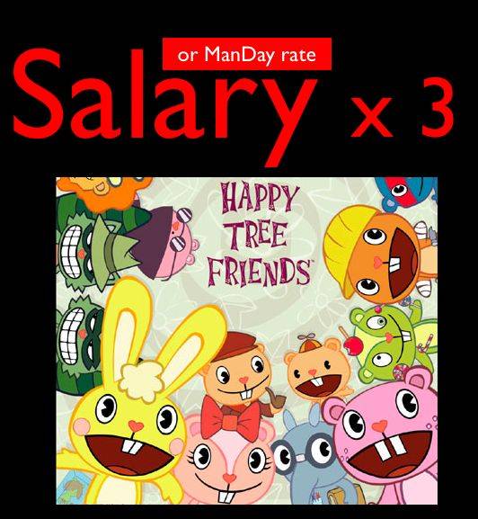 salary x3 โดยปกติ Man Day Rate ถ้าคูณ 3 มักให้ผลตอบแทนที่คุ้มค่า