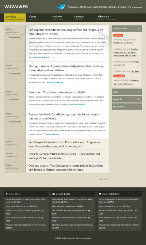 vvs-Personal-Blog-Theme