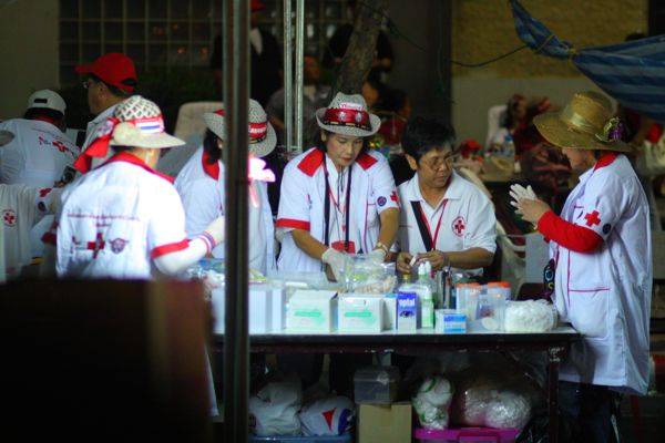บูทปฐมพยาบาลจากวชิรพยาบาล บูทปฐมพยาบาลจากวชิรพยาบาล