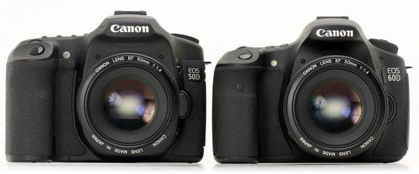 EOS 60D ด้านขวาจะอันเล็กลงถ้าเทียบกับ EOS 50D รุ่นก่อน และบอดี้ไม่ใช่เหล็ก EOS 60D ด้านขวาจะอันเล็กลงถ้าเทียบกับ EOS 50D รุ่นก่อน และบอดี้ไม่ใช่เหล็ก