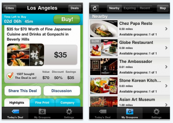 groupon บน iphone groupon บน iphone