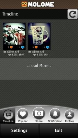 molome การแสดงรูปใน Timeline molome การแสดงรูปใน Timeline