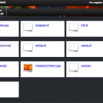 การเก็บไฟล์ของ fyels หลังโยนเข้าไปทีละเยอะๆครับ  login twitter ก่อนนะ