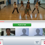 ปุ่มกดเพื่อพูด ในจังหวะเปิด VDO