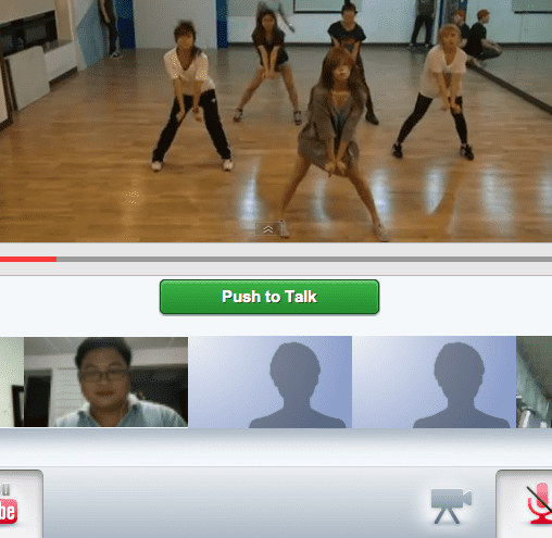 ปุ่มกดเพื่อพูด ในจังหวะเปิด VDO ปุ่มกดเพื่อพูด ในจังหวะเปิด VDO