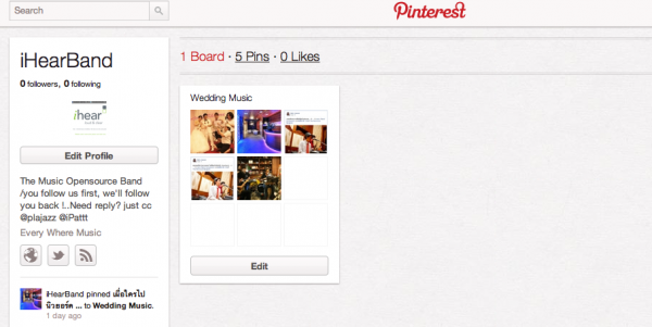 อันนี้ที่ profile เราจะเห็นบอร์ดหนึ่งบอร์ด เพราะเรายังสร้างไว้แค่ 1 ประเภทครับ อันนี้ที่ profile เราจะเห็นบอร์ดหนึ่งบอร์ด เพราะเรายังสร้างไว้แค่ 1 ประเภทครับ