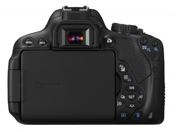 EOS 650D ด้านหลัง EOS 650D ด้านหลัง