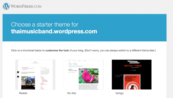 เลีอก WordPress theme ที่ท่านชอบ เลีอก WordPress theme ที่ท่านชอบ