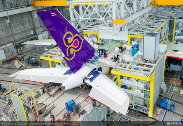 ภาพ A380 การบินไทย จาก AirBus ภาพ A380 การบินไทย จาก AirBus