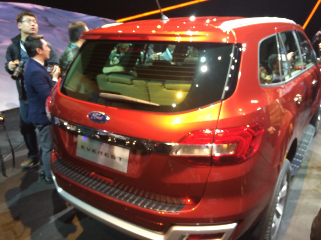 Ford Everest Rear