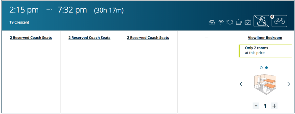 หน้าจองของเว็บ amtrak หน้าจองของเว็บ amtrak การเดินทาง 30 กว่าชั่วโมงระหว่างสองเมือง