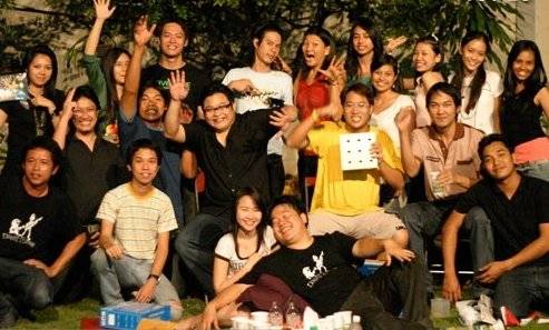 งานเลี้ยงปีใหม่ต้นปี 2008 ของไทเกอร์ไอเดีย ที่บ้านอัคร