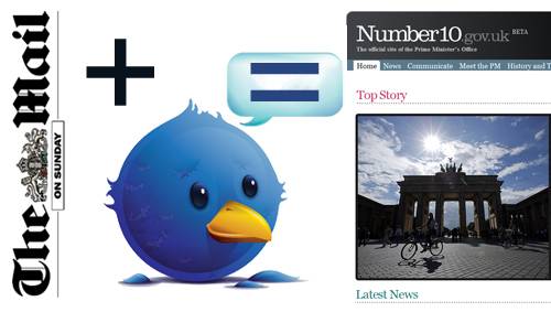 twitter in government
